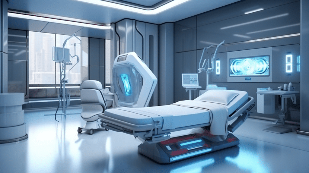 VR for pain management, the hospital room